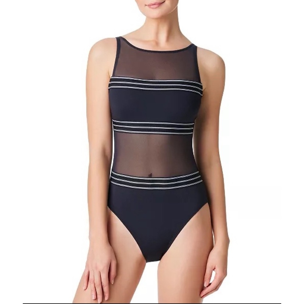 BLEU BY ROD BEATTIE Women's Off The Grid One-Piece Swimsuit